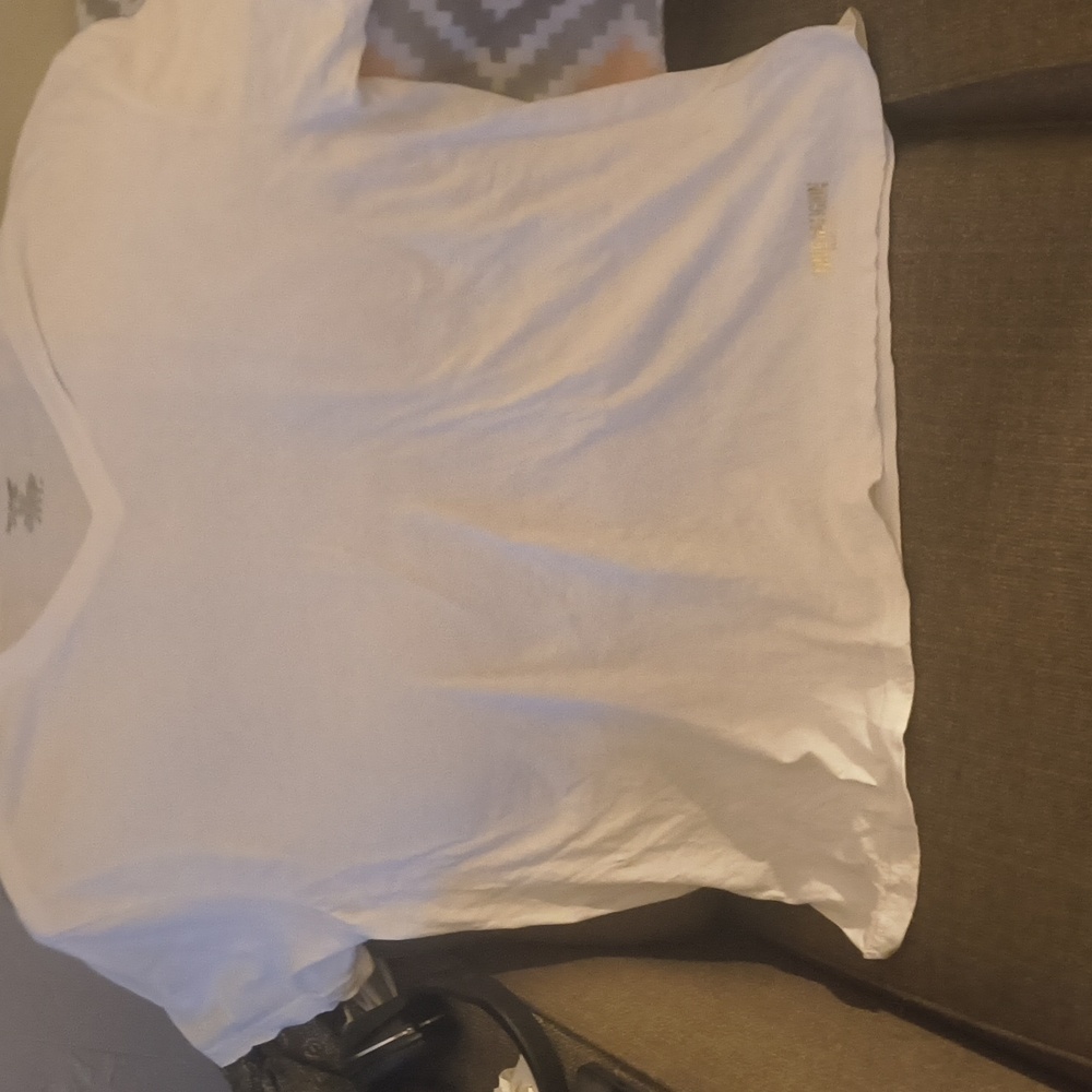 True Religion White Short Sleeve Tee